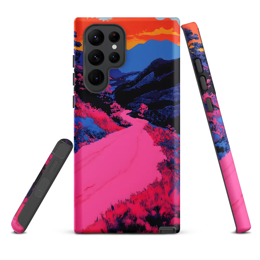Ethereal Landscape in Vivid Hues