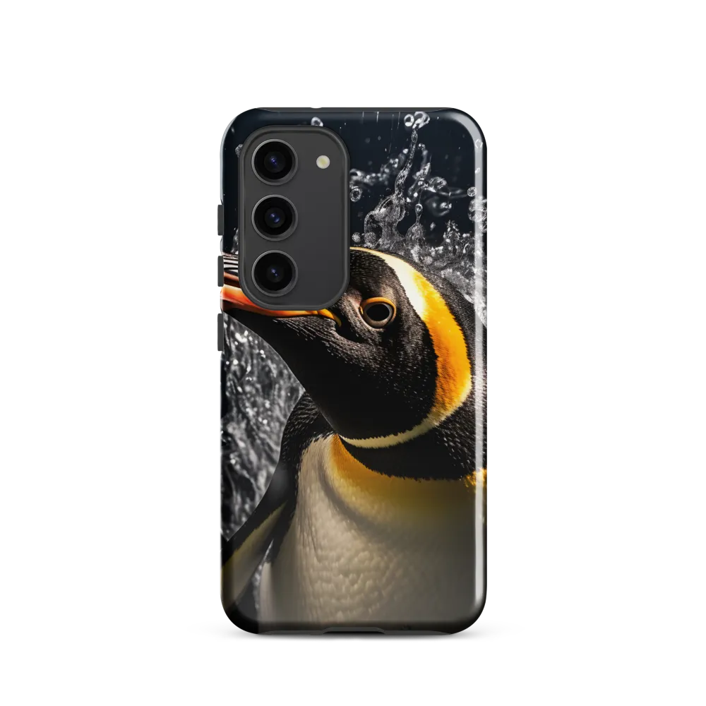Emerging Majesty: The Penguin in Motion