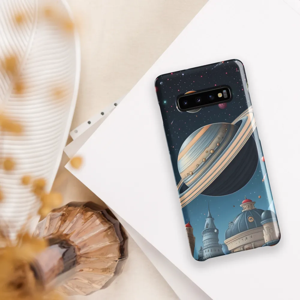 Celestial Cityscape: Wonders of the Cosmos | Phone Case |  S10 Plus | Snap Case | Glossy