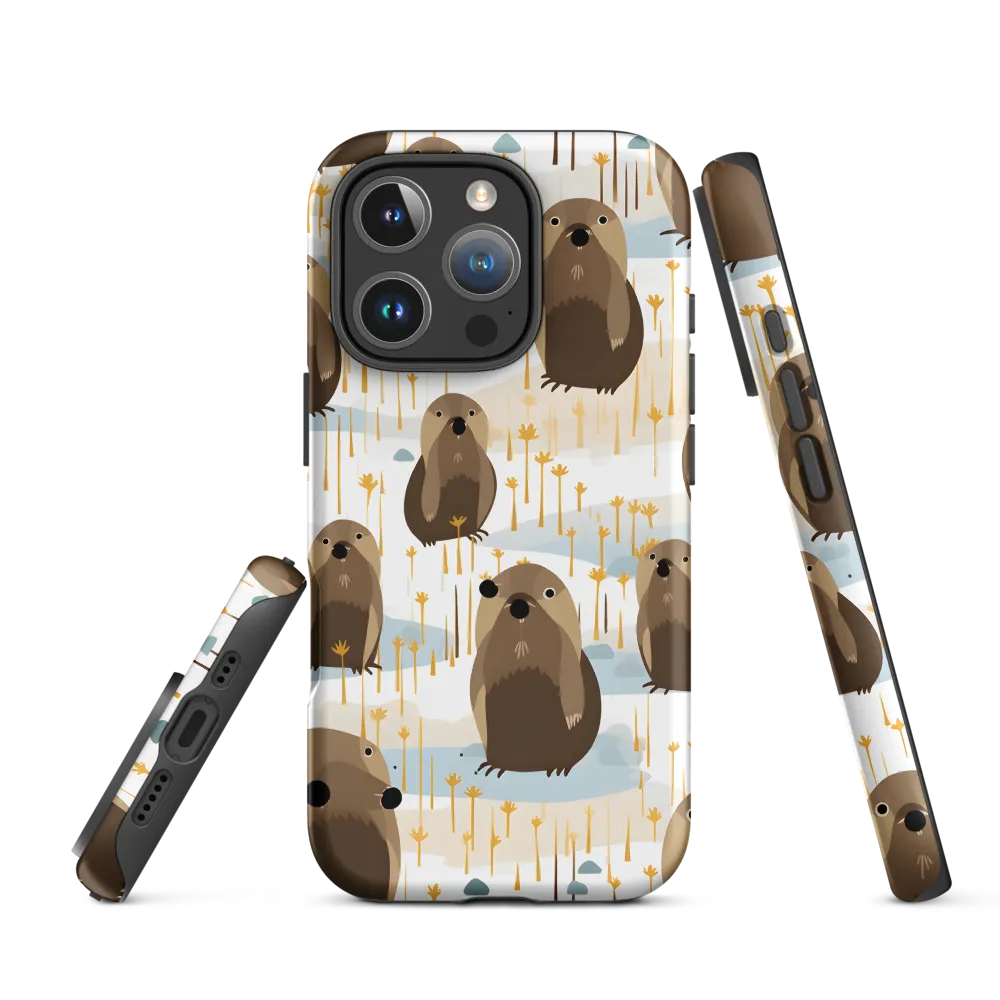 Whimsical Waters: A Celebration of Otters and Seals