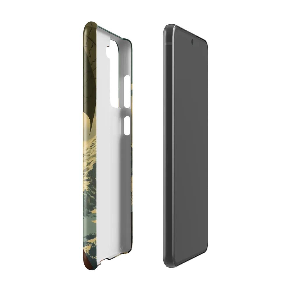 Mystic Harmony: The Dragon Keeper | Phone Case |  S21 FE | Snap Case | Glossy