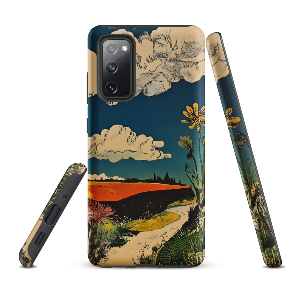 Surreal Blooming Landscape