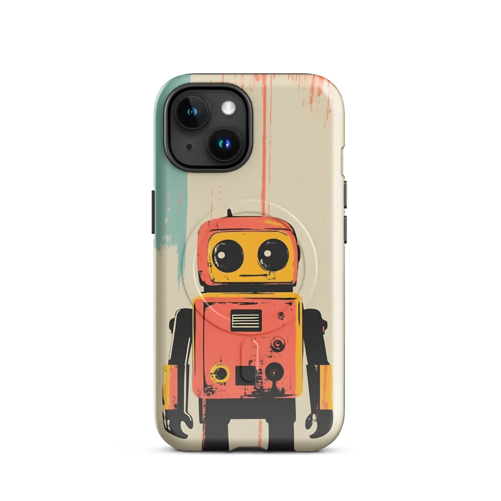 Retro Robot Charm