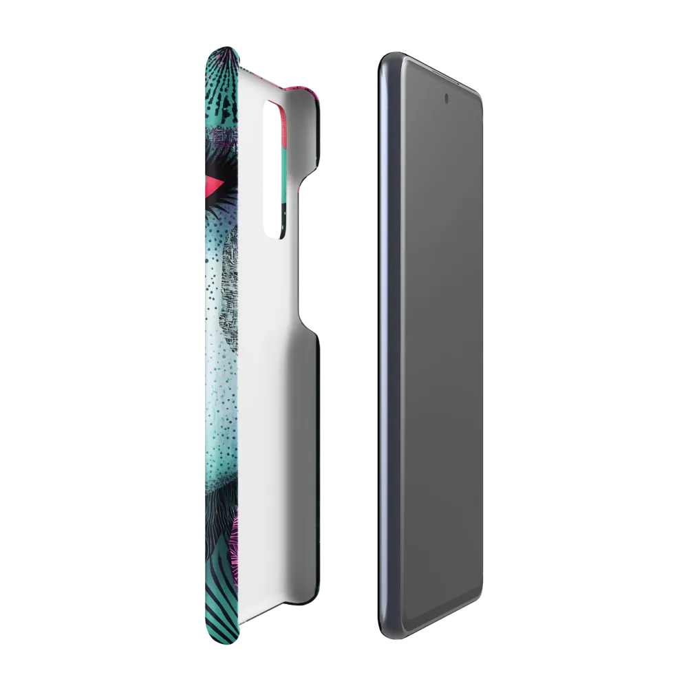 Mystical Beauty in Blue and Pink | Phone Case |  S20 FE | Snap Case | Matte