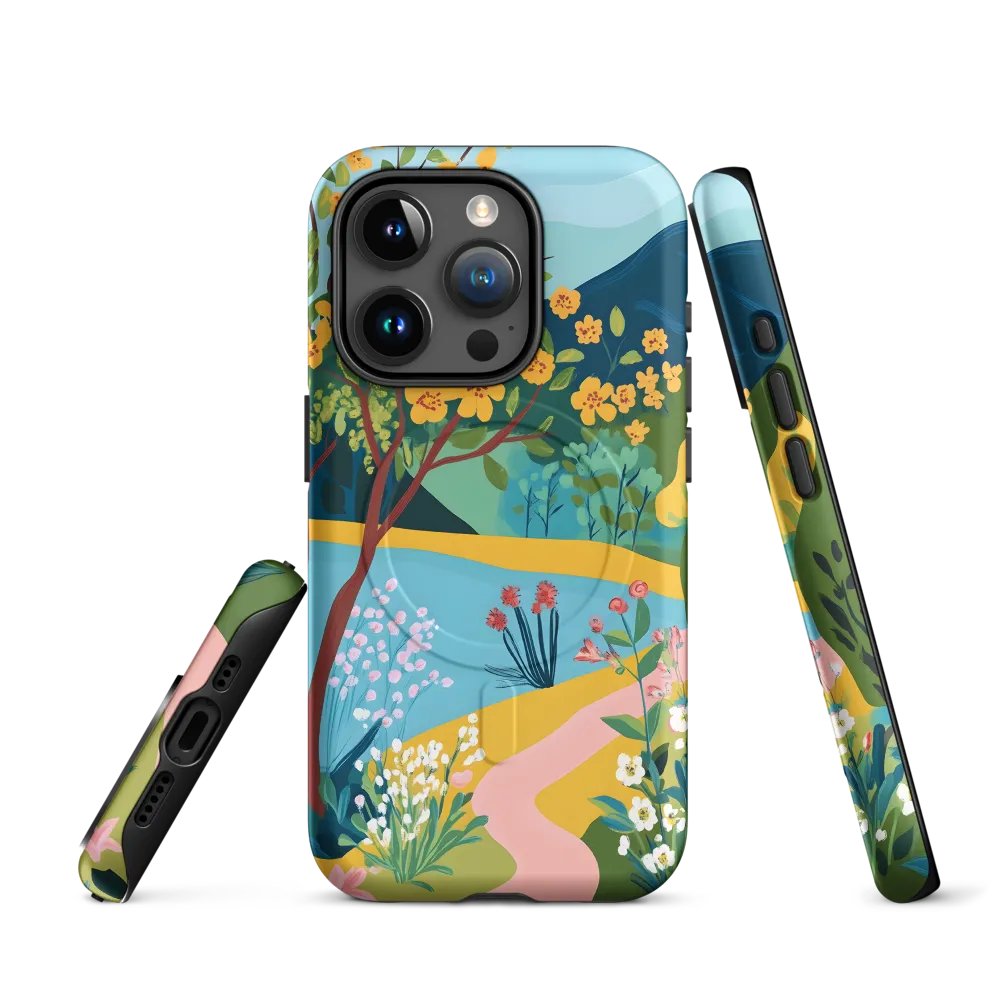 Blossoms by the Tranquil Waters