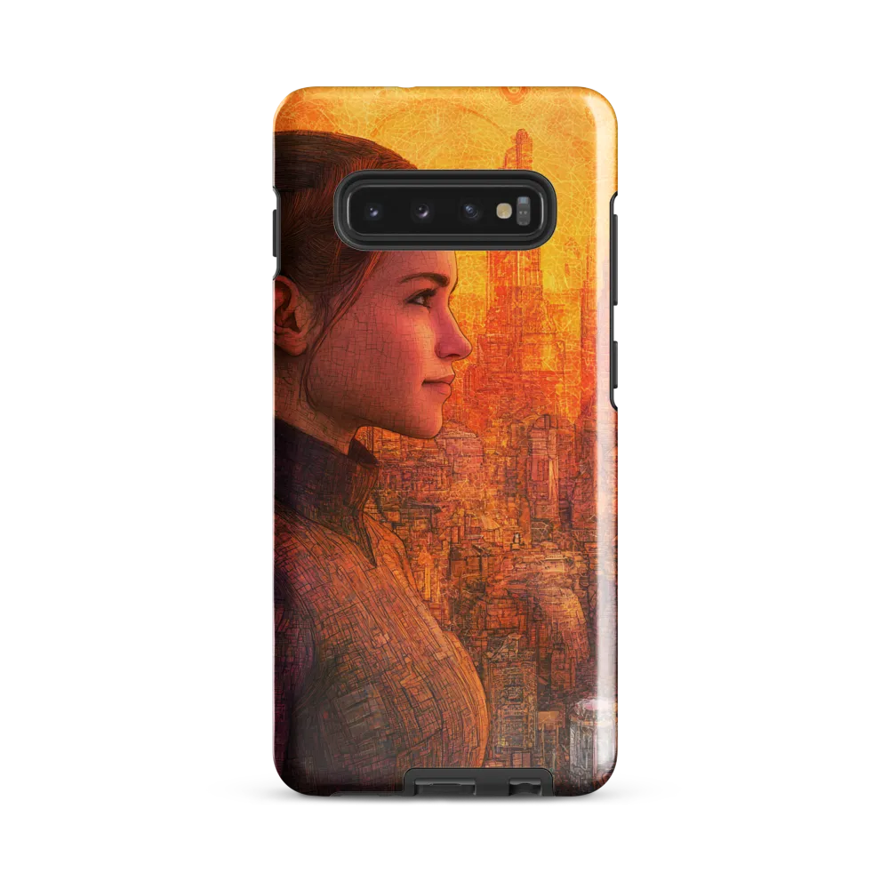 Ascent Towards Tomorrow | Phone Case |  S10 Plus | Tough Case | Glossy