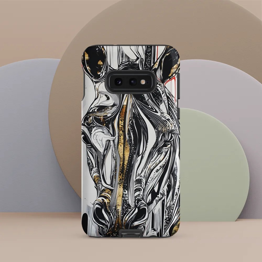 Ethereal Majesty: The Abstract Zebra