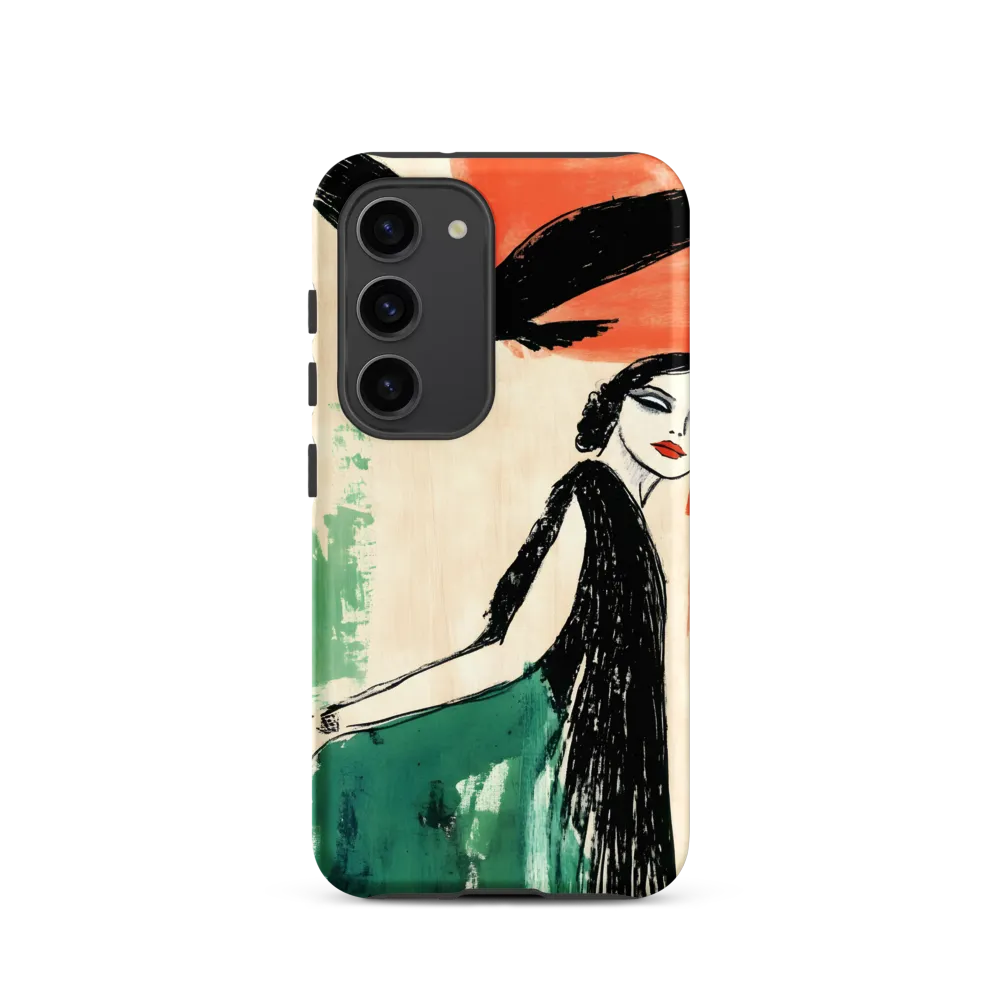 Elegance in Flight | Phone Case |  S23 | Tough Case | Matte