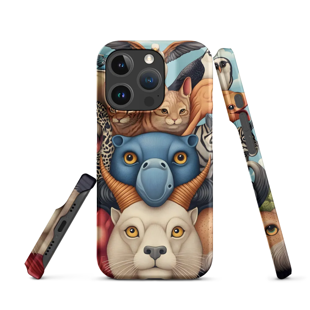 Harmonious Echoes of Wildlife | Phone Case |  16 Pro | Snap Case | Matte
