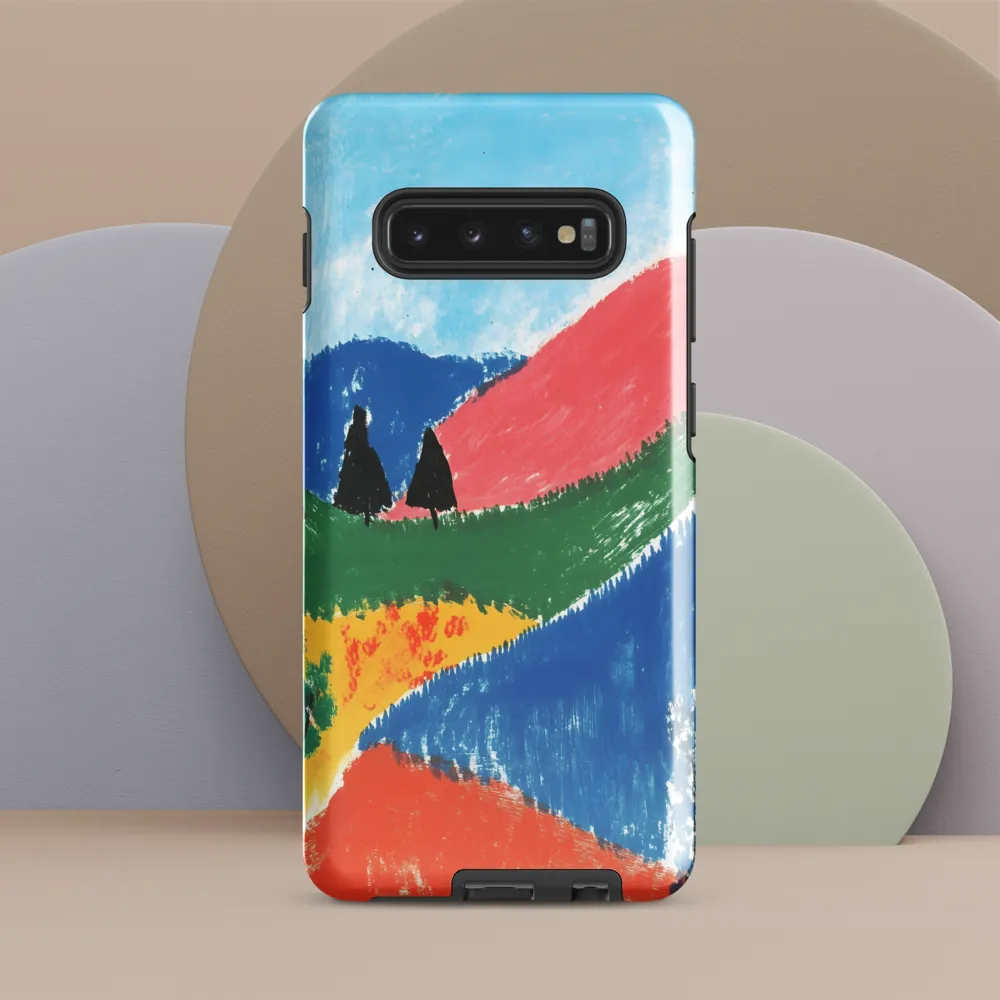 Harmonic Landscapes | Phone Case |  S10 Plus | Tough Case | Glossy