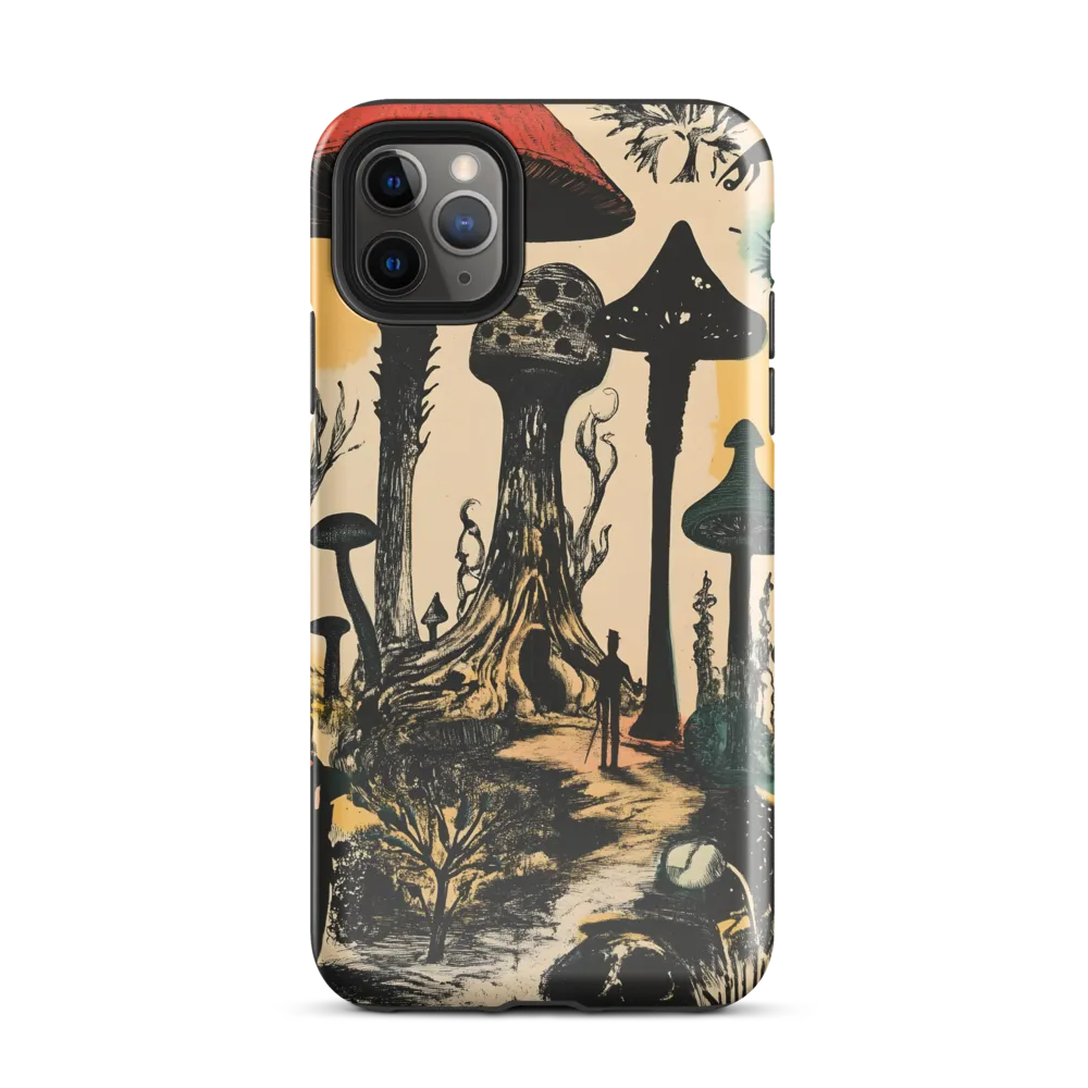 Whimsical Mycelium Realm | Phone Case |  11 Pro Max | Tough Case | Glossy