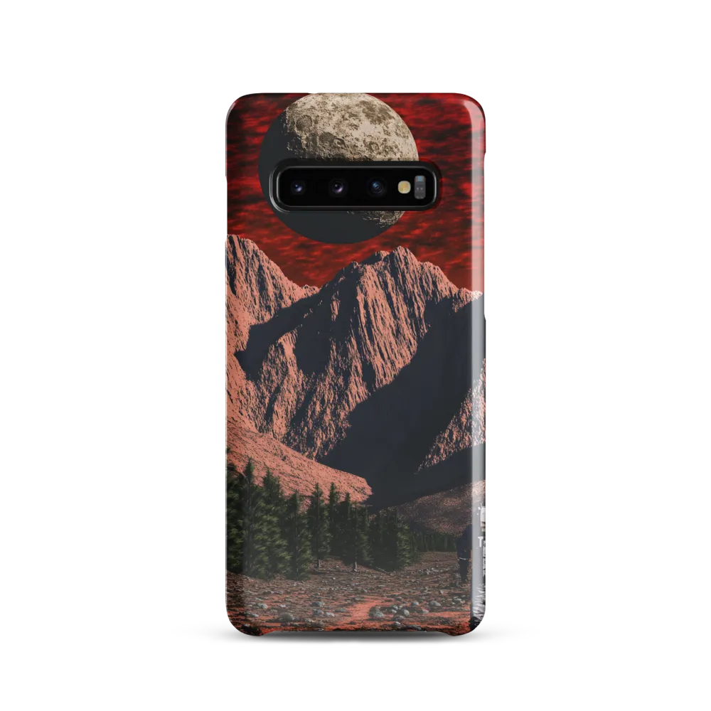 Beyond the Mountains: An Astronaut's Journey | Phone Case |  S10 | Snap Case | Glossy