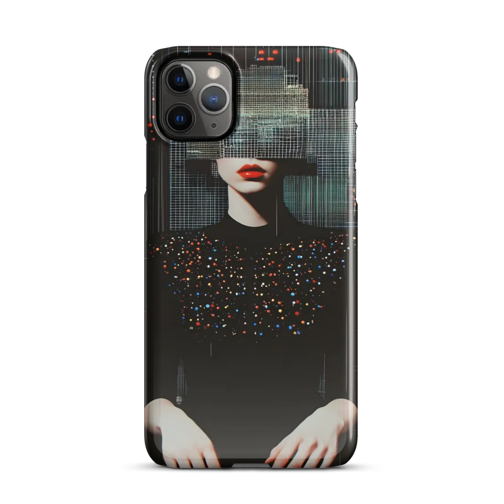 Enigmatic Digital Abstraction | Phone Case |  11 Pro Max | Snap Case | Glossy