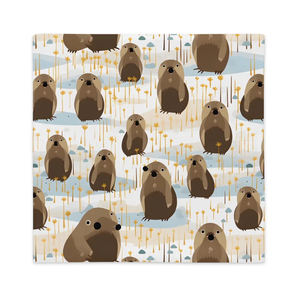 Whimsical Waters: A Celebration of Otters and Seals