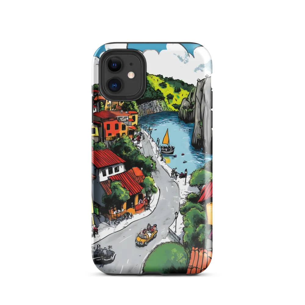 Whimsical Village by the Water