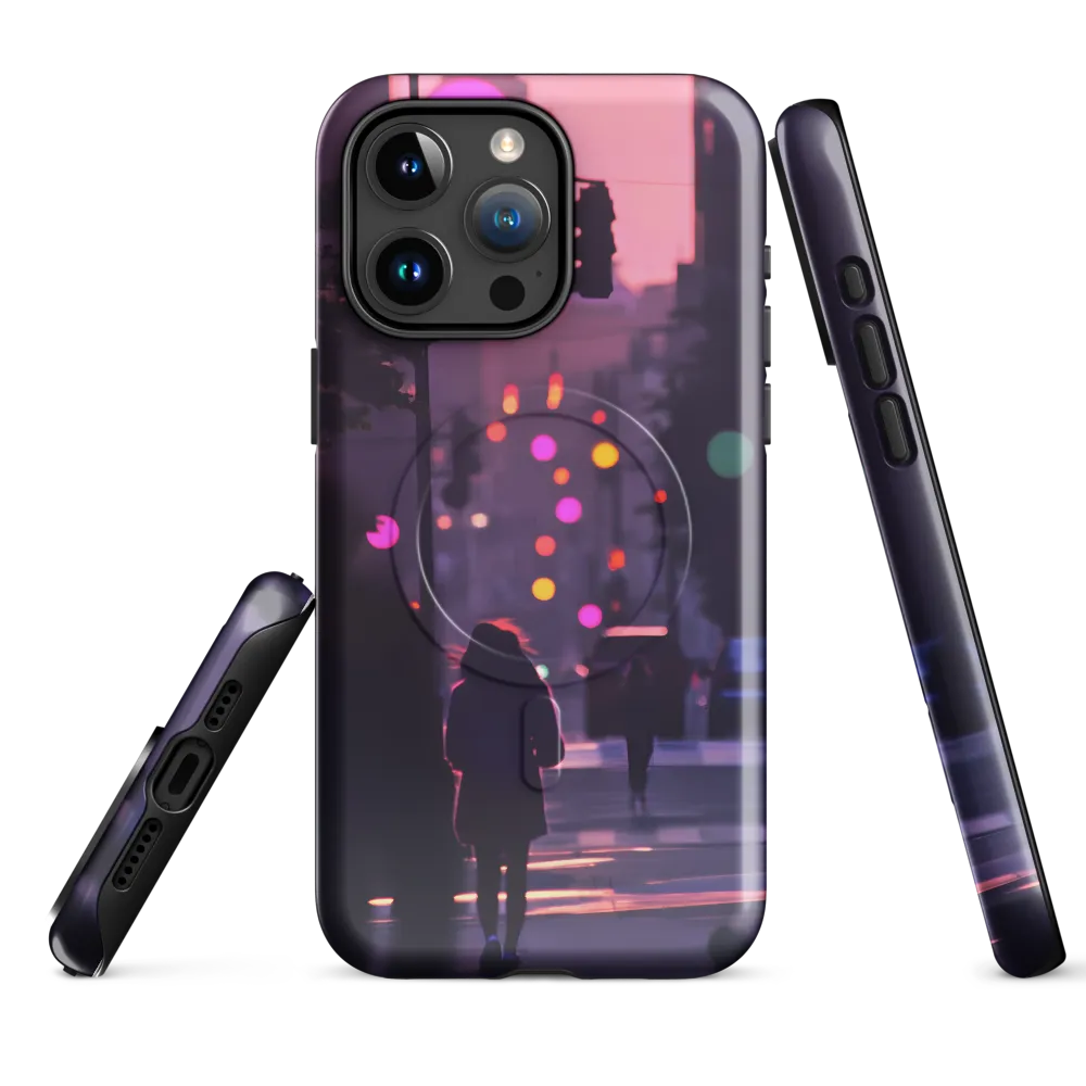 City Silhouettes at Dusk | Phone Case |  15 Pro Max | MagSafe® Tough Case | Glossy