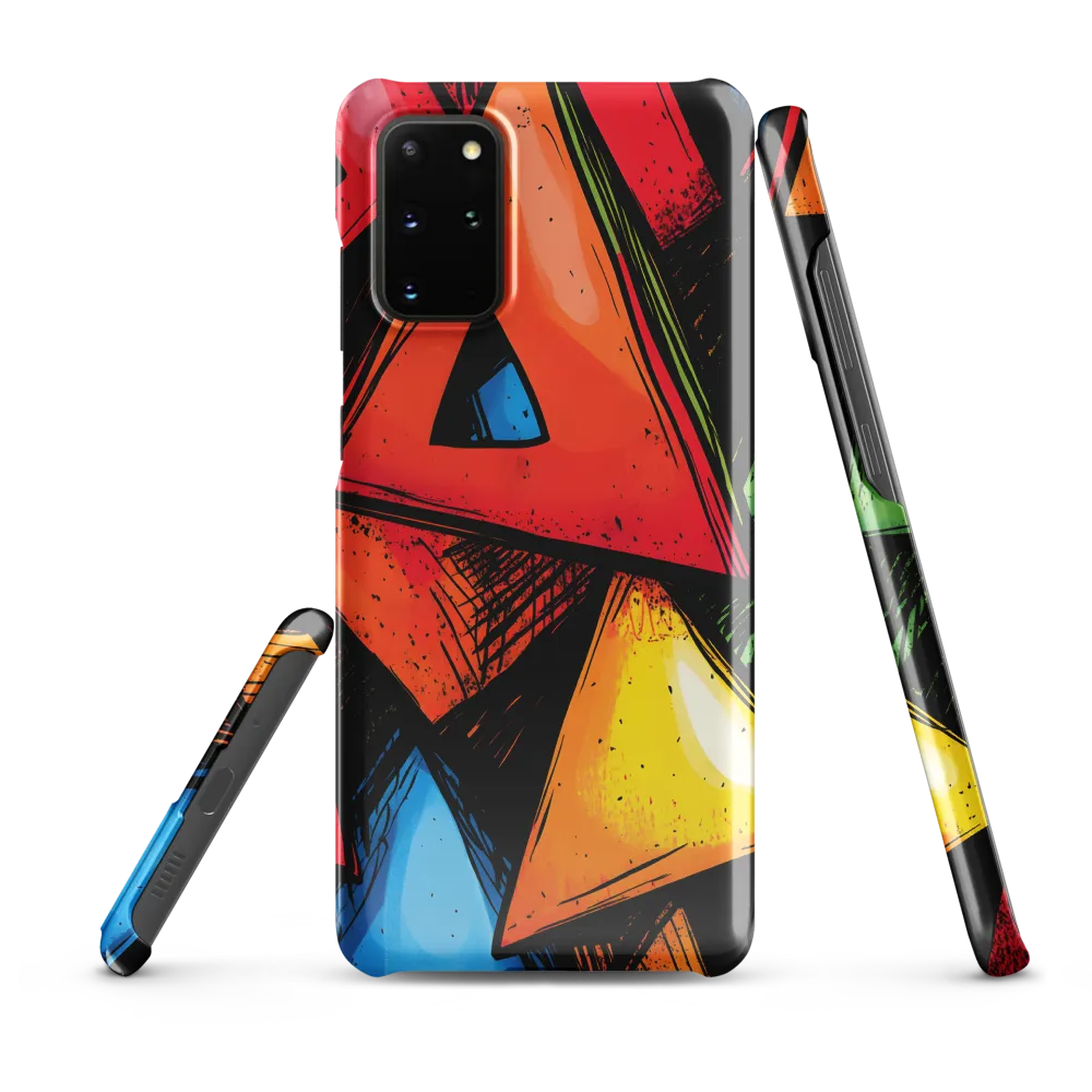 Vibrant Triangles in Abstract Harmony