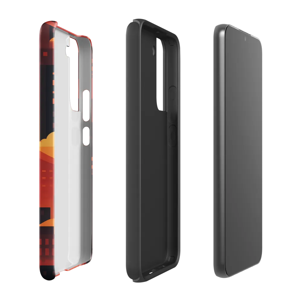 Radiance of the Urban Horizon | Phone Case |  S22 Plus | Tough Case | Glossy