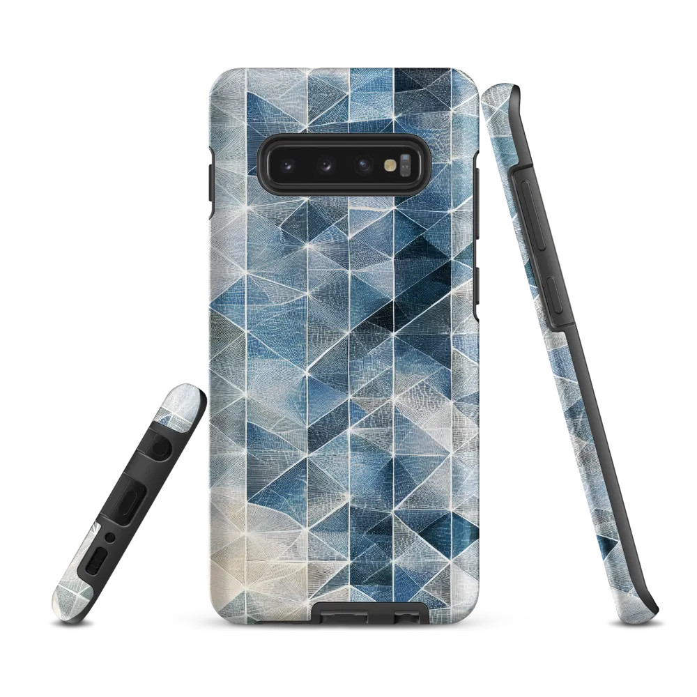 Geometric Harmony in Blue