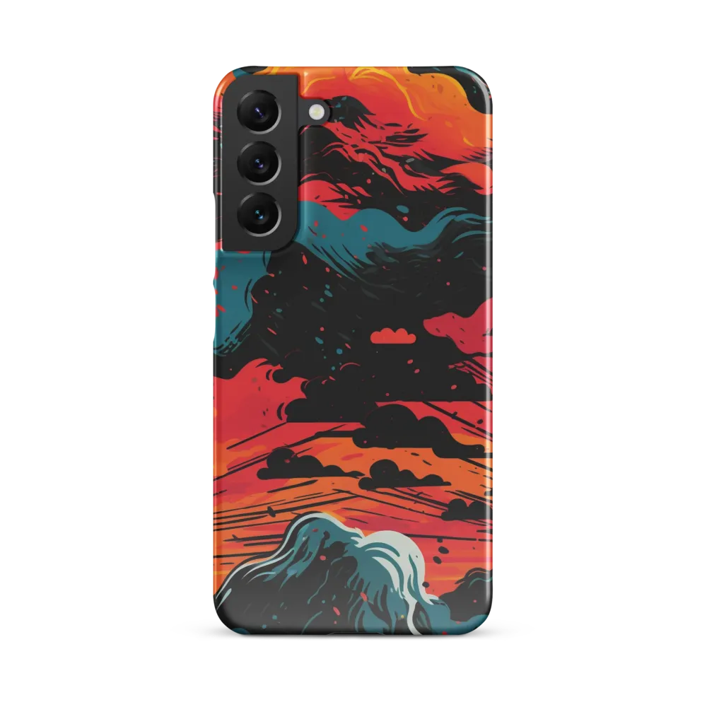 Ethereal Twilight: A Dramatic Landscape in Motion