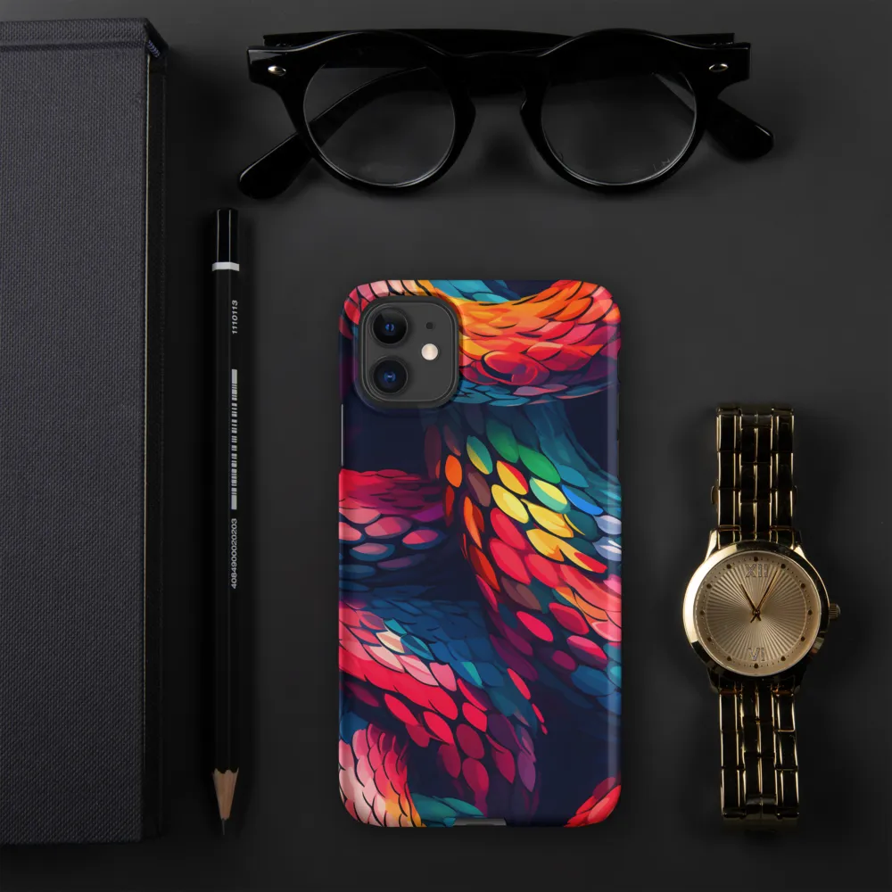 Serpentine Harmony | Phone Case |  11 | Snap Case | Matte