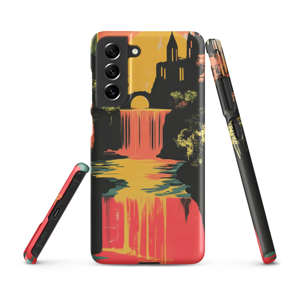 Elysian Echoes: A Surreal Reflections | Phone Case |  S21 FE | Snap Case | Matte