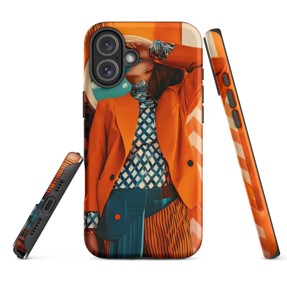 Vibrant Interplay: A Fusion of Fashion and Nature