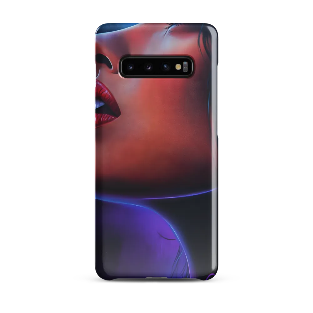 Ethereal Profile: A Pop Art Journey | Phone Case |  S10 Plus | Snap Case | Glossy