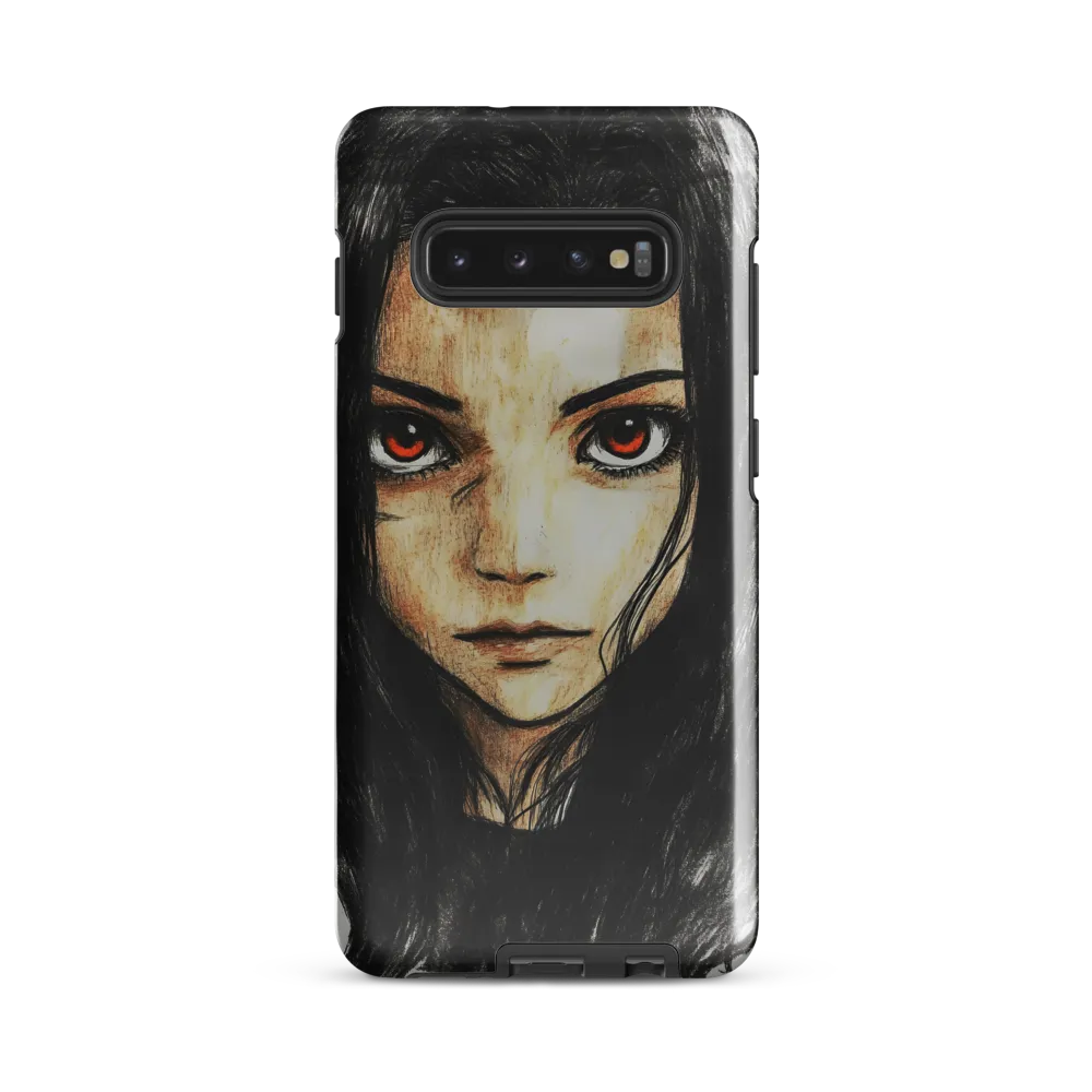 Eyes of Intensity | Phone Case |  S10 Plus | Tough Case | Glossy