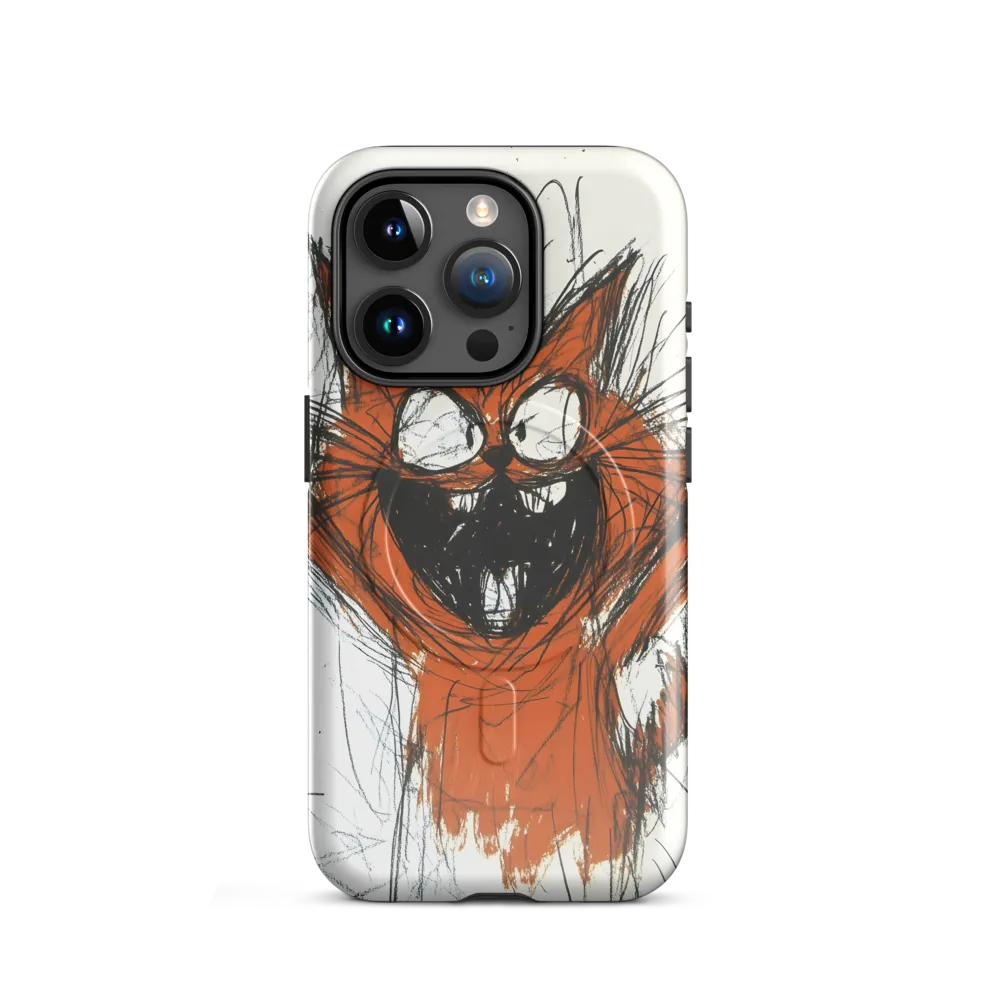 Joyful Cat Creation | Phone Case |  15 Pro | MagSafe® Tough Case | Glossy