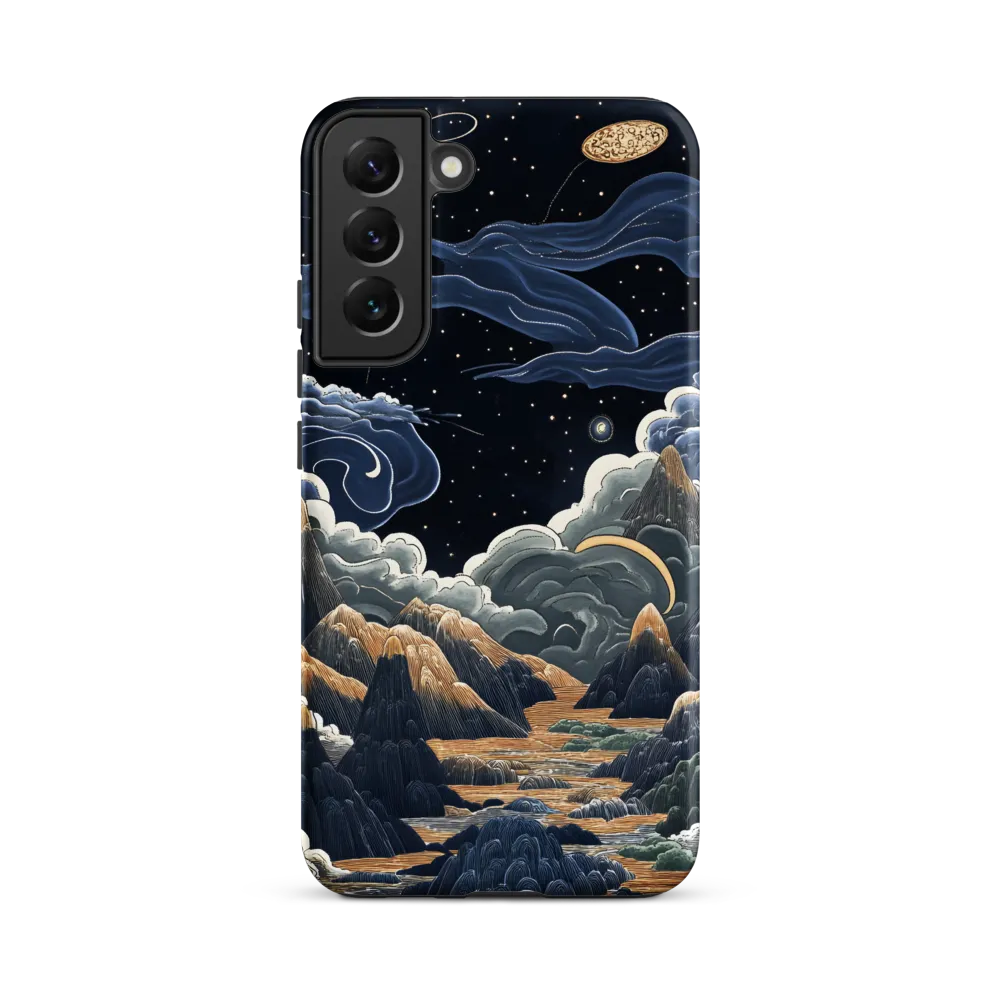 Celestial Harmony: Peaks and Planets