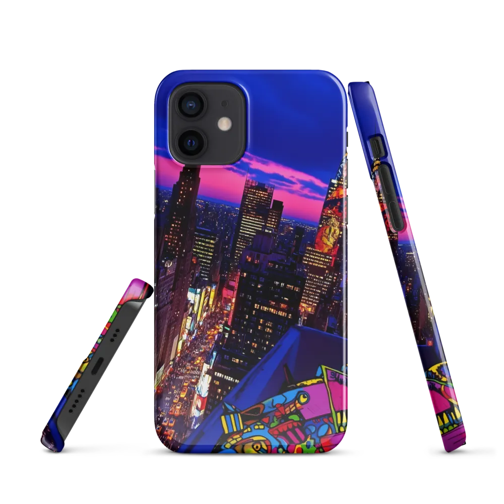 Neon Twilight: A City in Vibrance