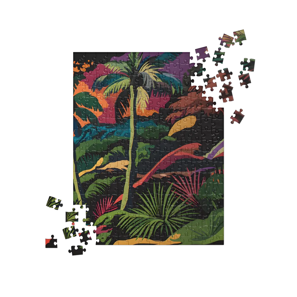 Tropical Sunset Escape | Jigsaw Puzzle | 252/520 pieces