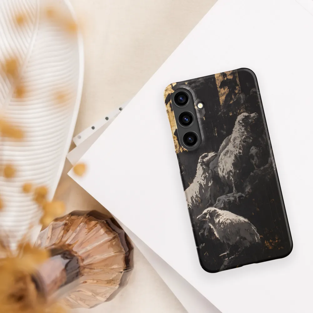 The Enigmatic Gathering | Phone Case |  S24 Plus | Snap Case | Matte