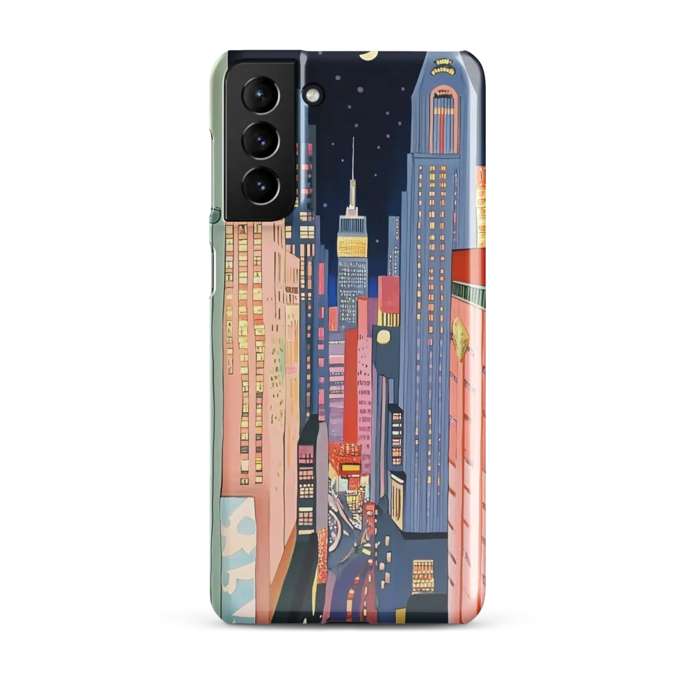 Urban Dreamscape: A Pop Art Night | Phone Case |  S21 Plus | Snap Case | Glossy