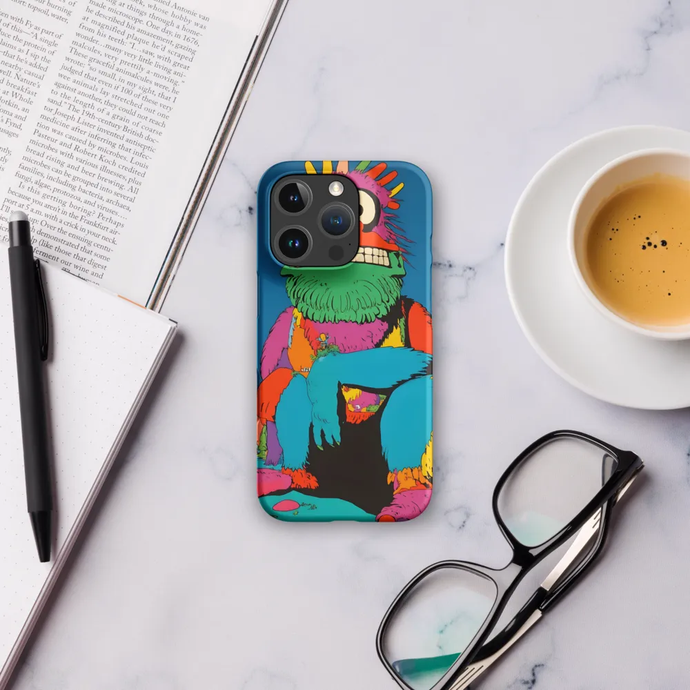 Whimsical Giant: A Playful Monster Encounter | Phone Case |  16 Pro | Snap Case | Matte