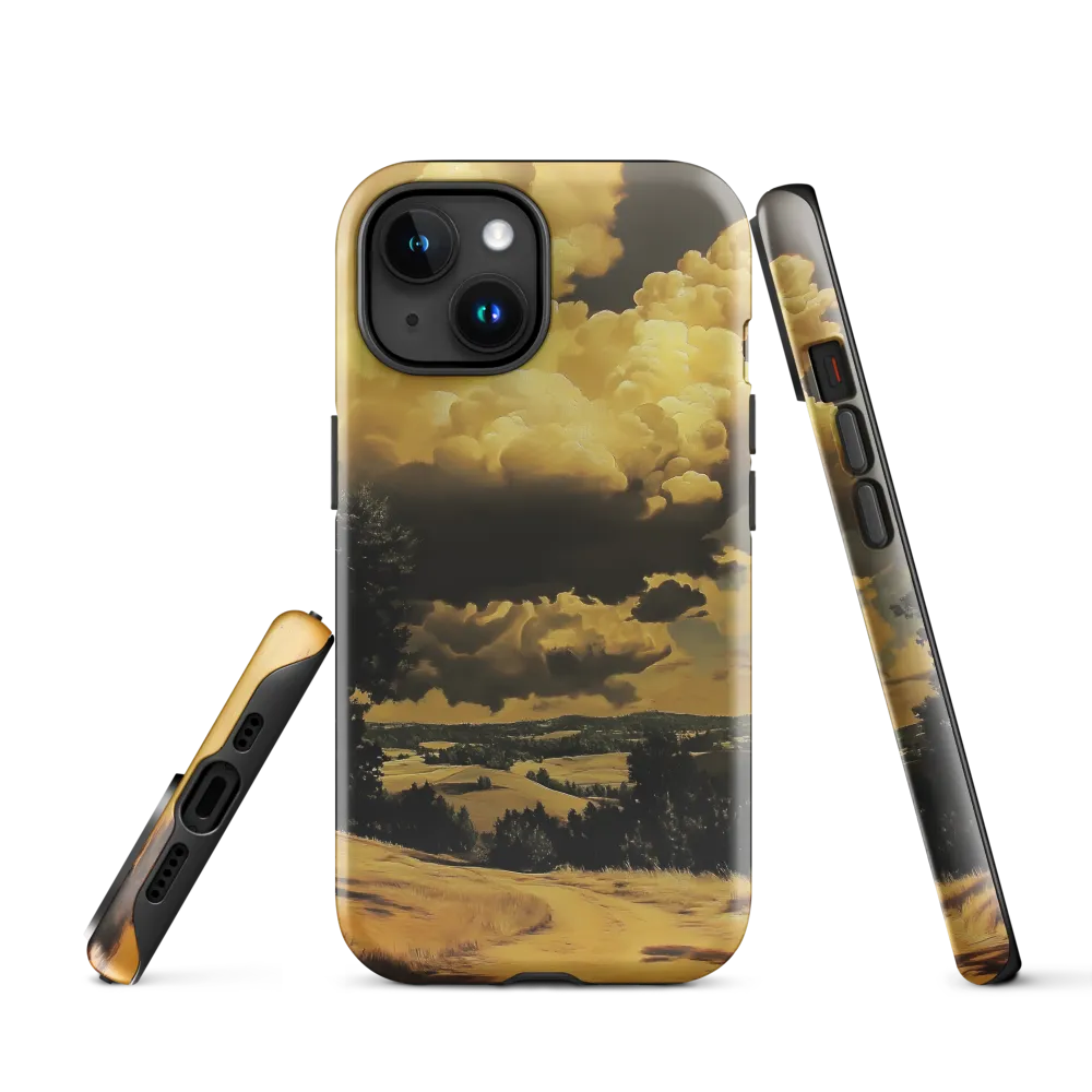Golden Serenity in the Landscape