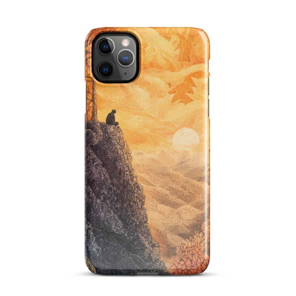 Solitude at Sunset | Phone Case |  11 Pro Max | Snap Case | Glossy