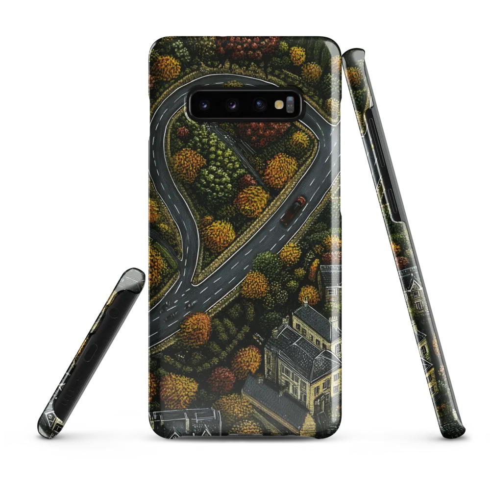 Heartfelt Journey Through Autumn | Phone Case |  S10 Plus | Snap Case | Glossy