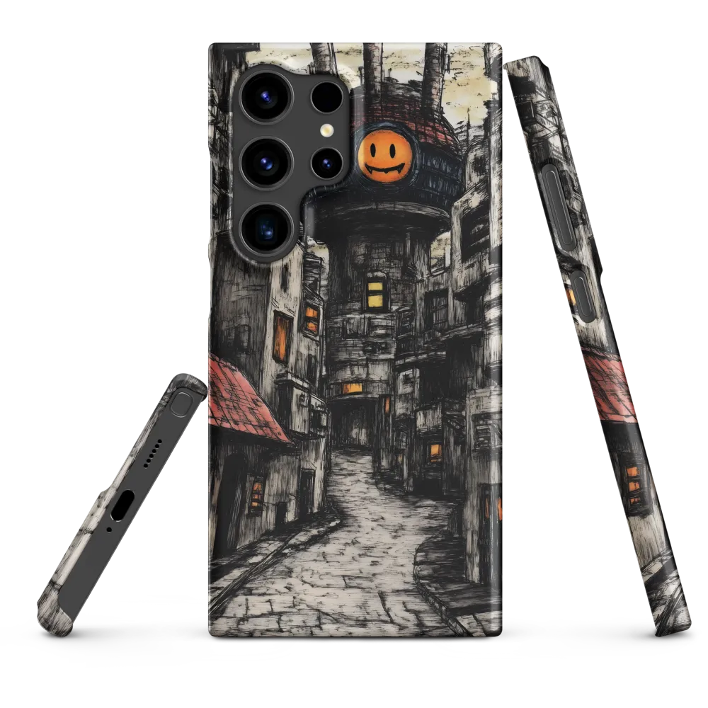 The Smiling Overlord of the Dystopian City | Phone Case |  S24 Ultra | Snap Case | Matte
