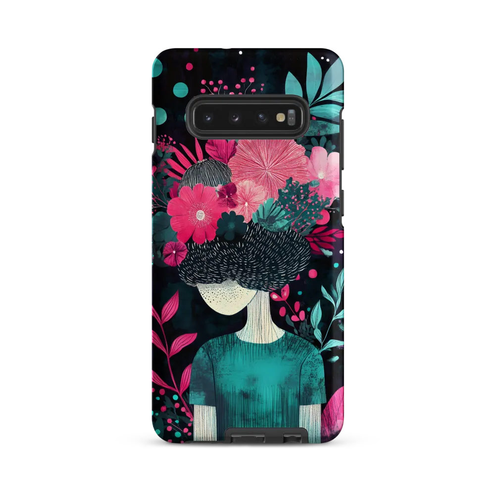 Floral Harmony: A Portrait of Serenity