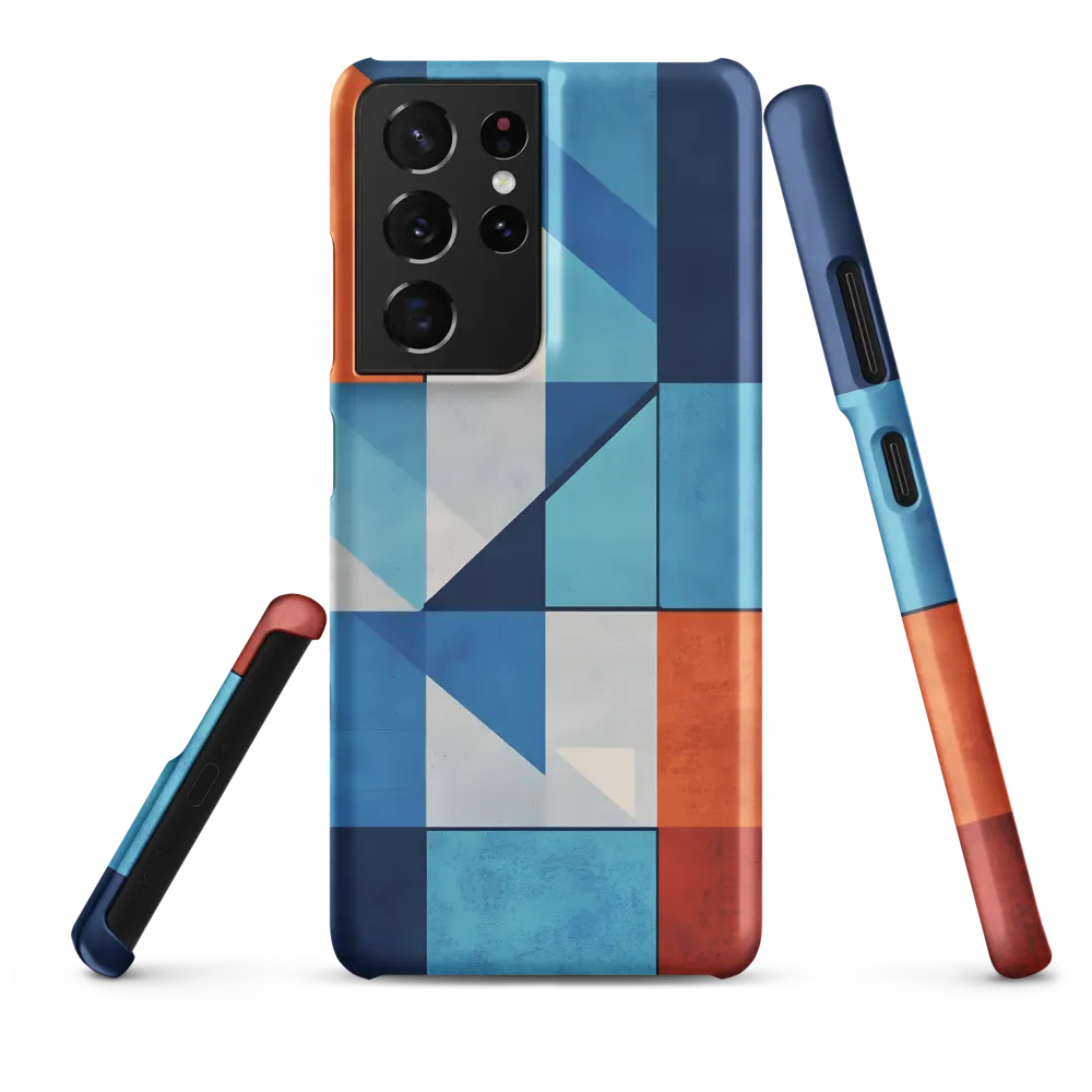 Geometric Harmony in Color | Phone Case |  S21 Ultra | Snap Case | Matte