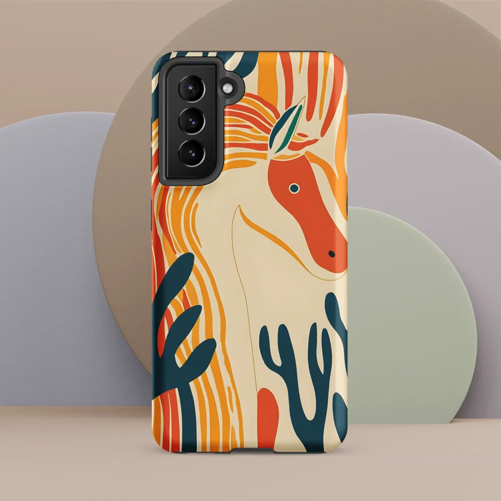 Whimsical Unicorn in a Lush Landscape