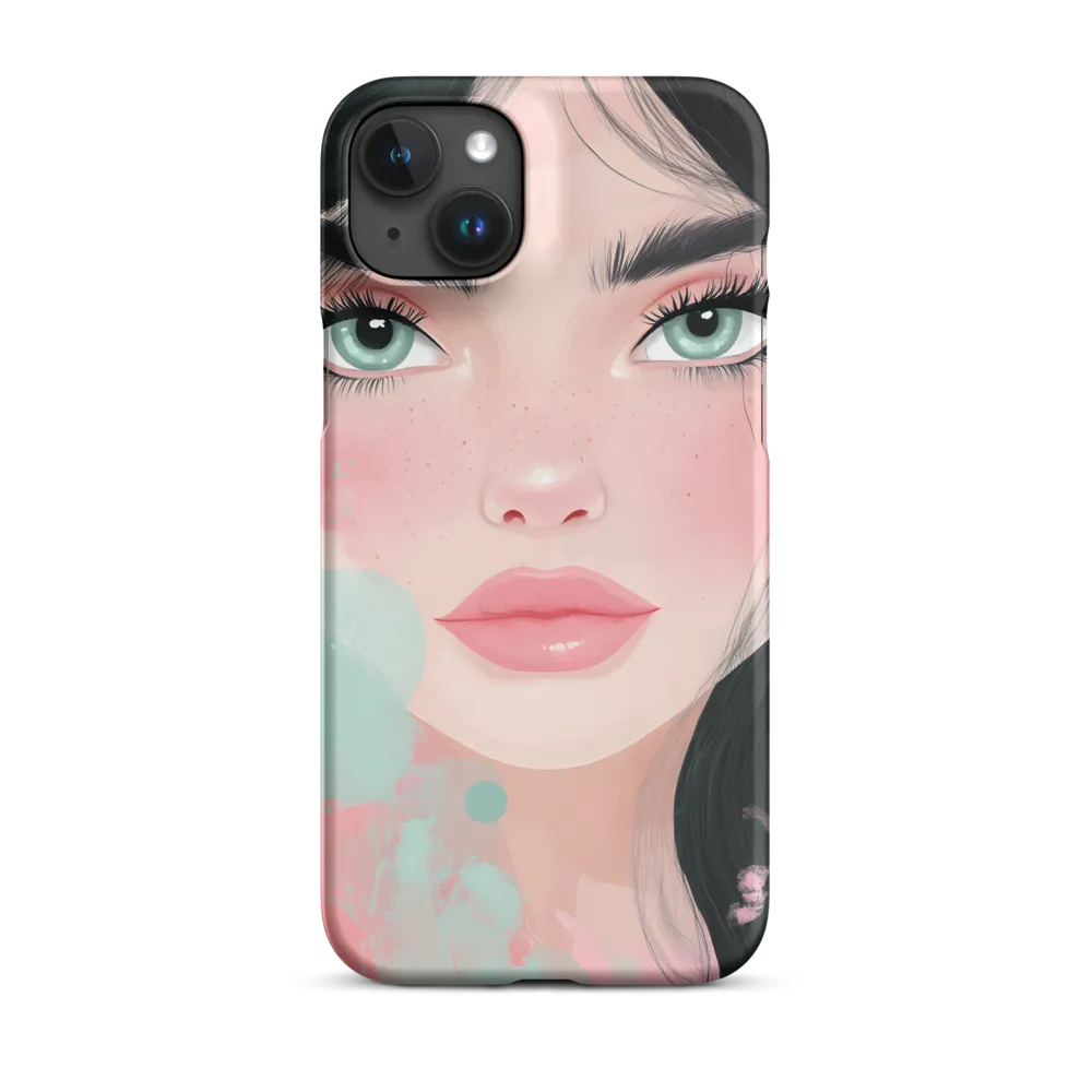 Dreamy Serenity: Portrait of a Young Woman