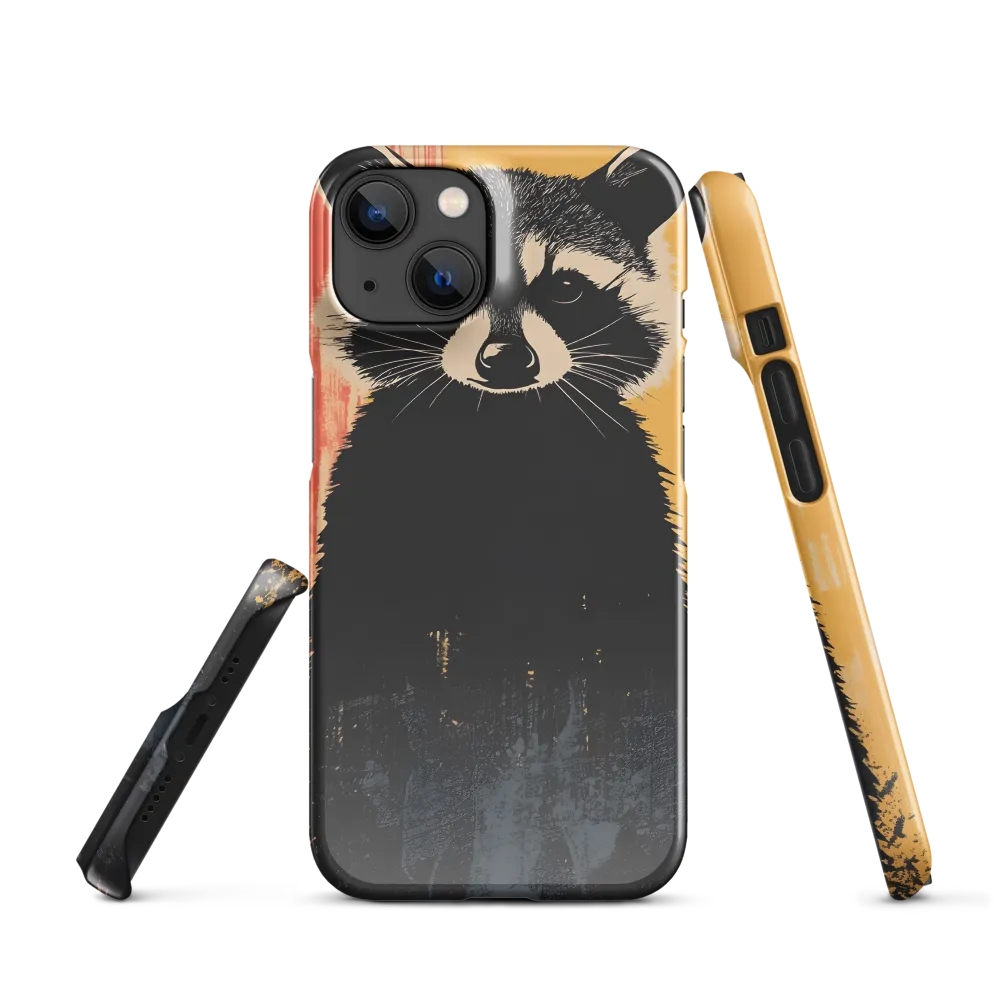 Whimsical Raccoon Portrait