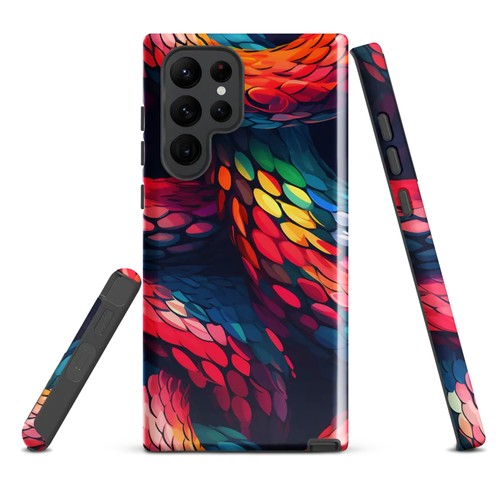 Serpentine Harmony | Phone Case |  S22 Ultra | Tough Case | Glossy