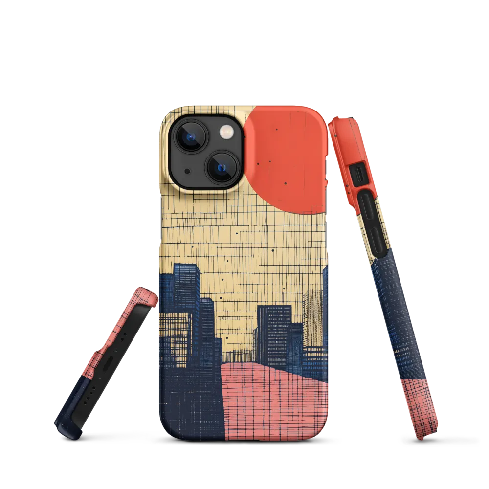 Urban Echoes: A Minimalist Cityscape