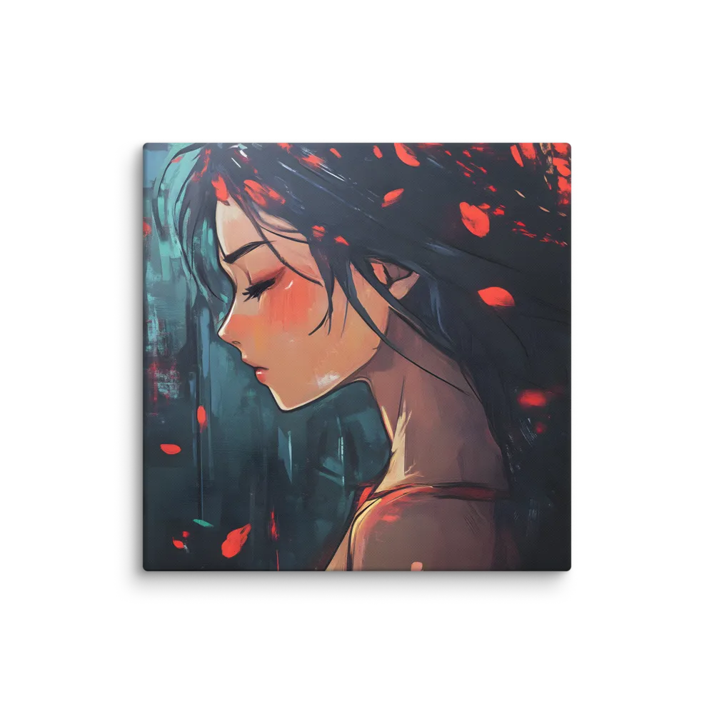 Whispers of Melancholy | Canvas | 28″×28″