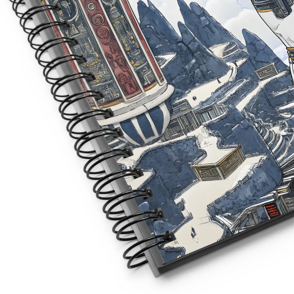 Reflections of Tomorrow | Spiral Notebook