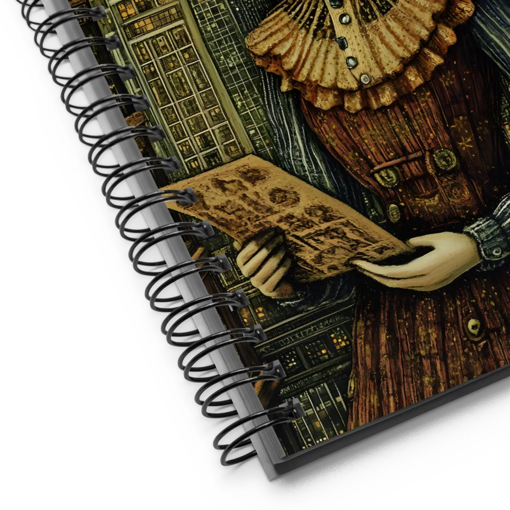 Celestial Curiosity | Spiral Notebook